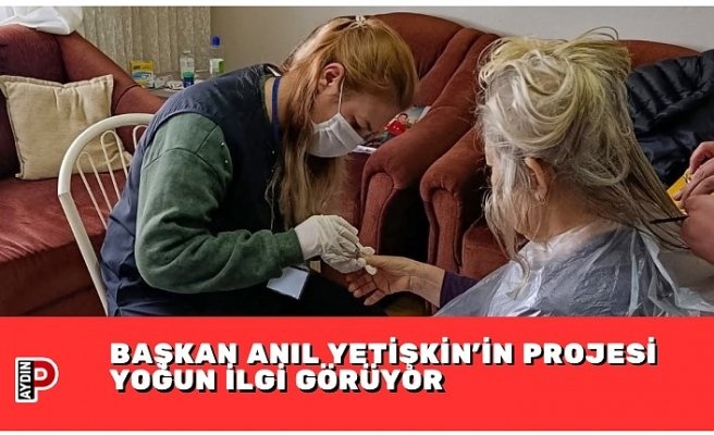 BAŞKAN ANIL YETİŞKİN’İN PROJESİ YOĞUN İLGİ GÖRÜYOR