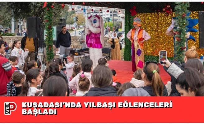KUŞADASI’NDA YILBAŞI EĞLENCELERİ BAŞLADI